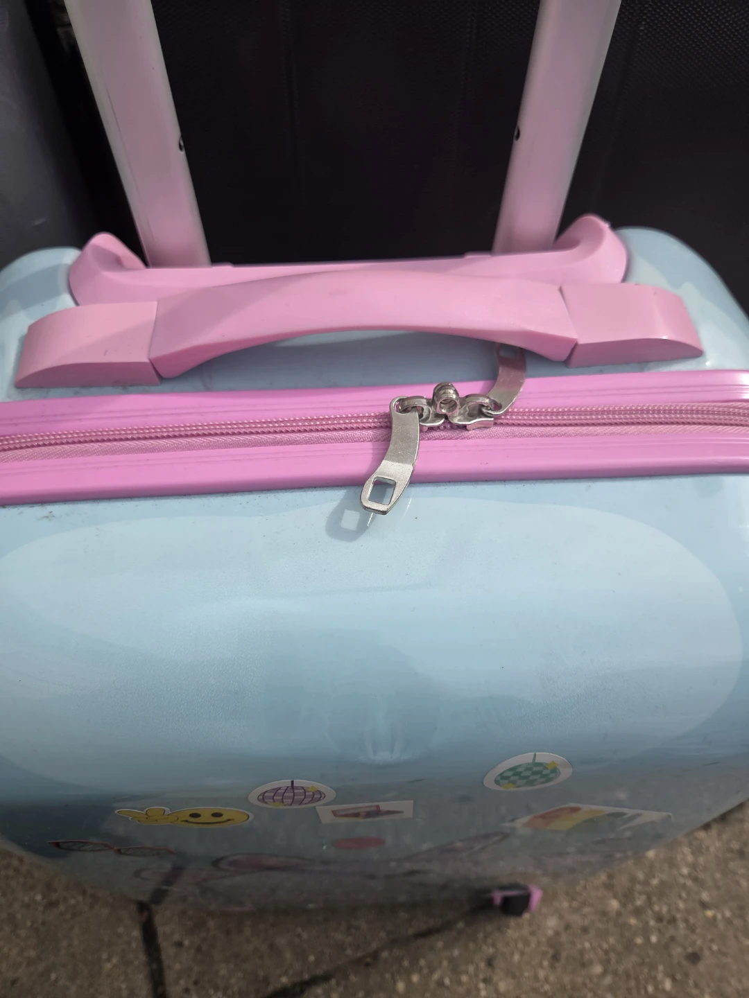 Kids Unicorn Luggage - Light Blue - photo 4