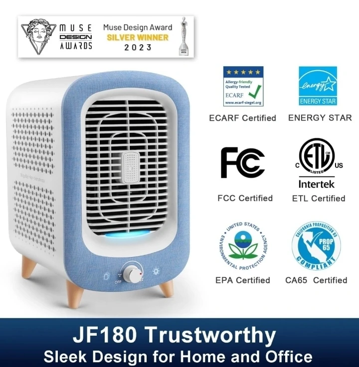 Jafanda Air Purifier Fan + Aromatherapy