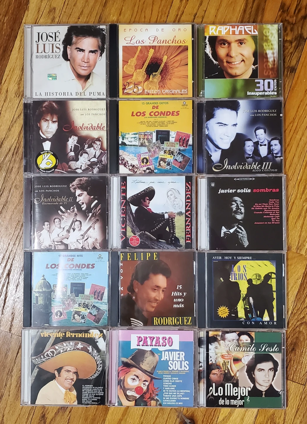 Lot of 12 Spanish Music CDs - Various Artists