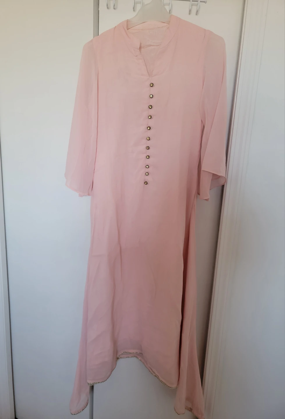 Pink Flowy Dress