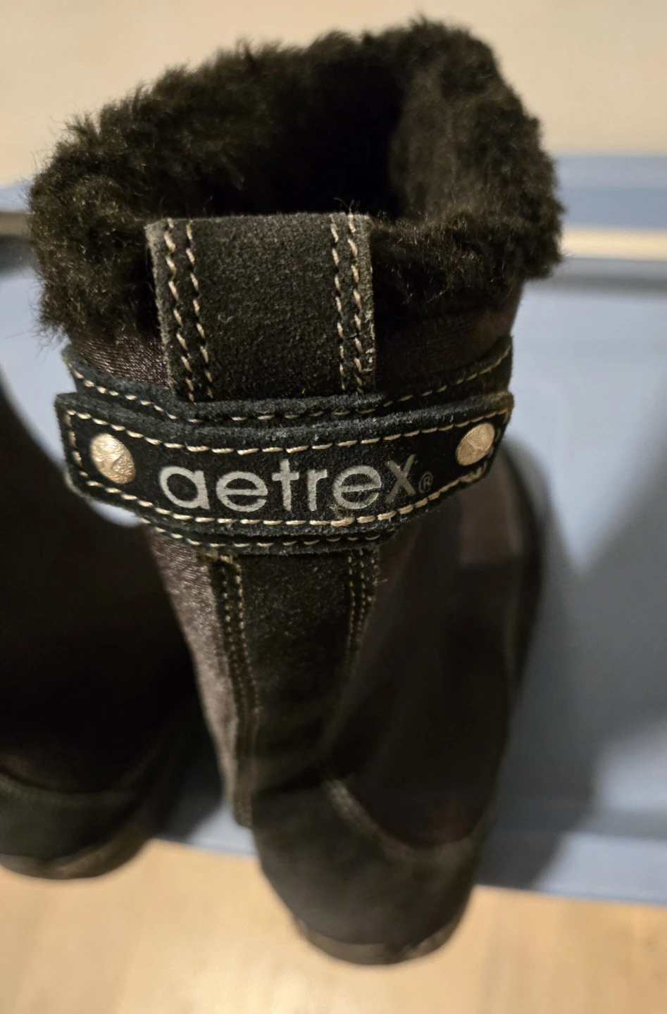Aetrex Black Winter Boots