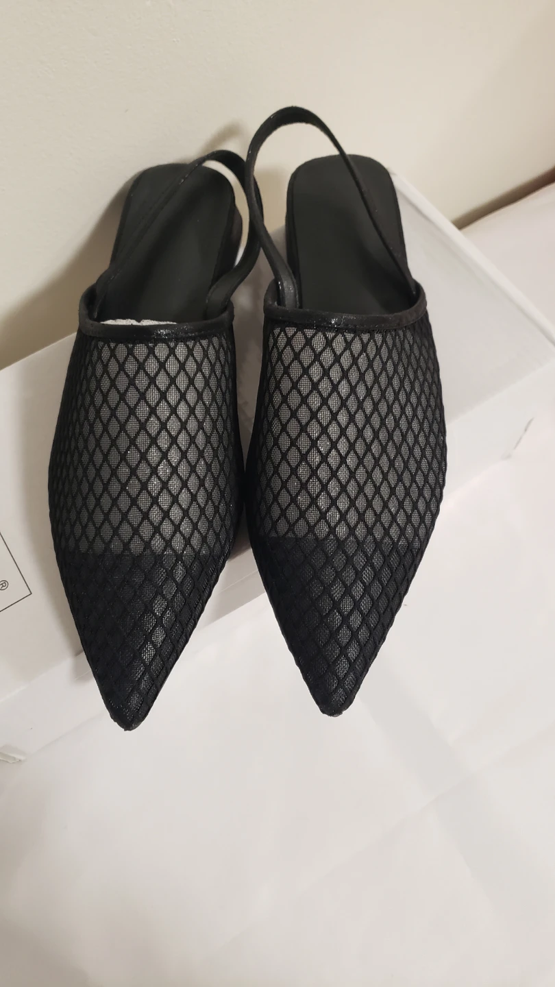 Brand new Women's Fashion Pointed Toe Black Elegant Sandals