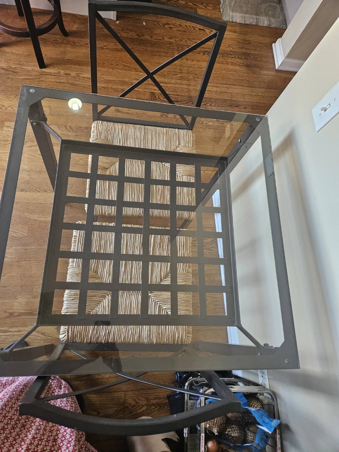 Glass Top Dining Set with 2 Chairs - photo 3
