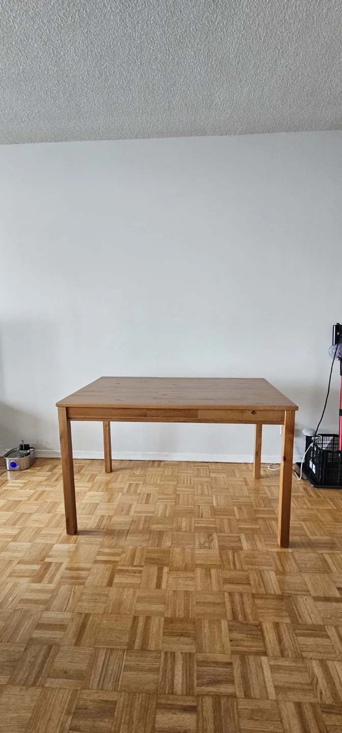 Wooden Dining Table - 118cm x 74cm - photo 3