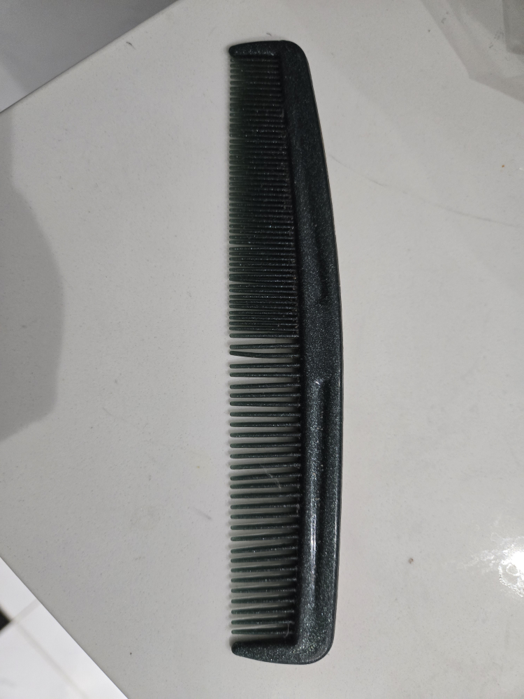 Dark Green Plastic Comb
