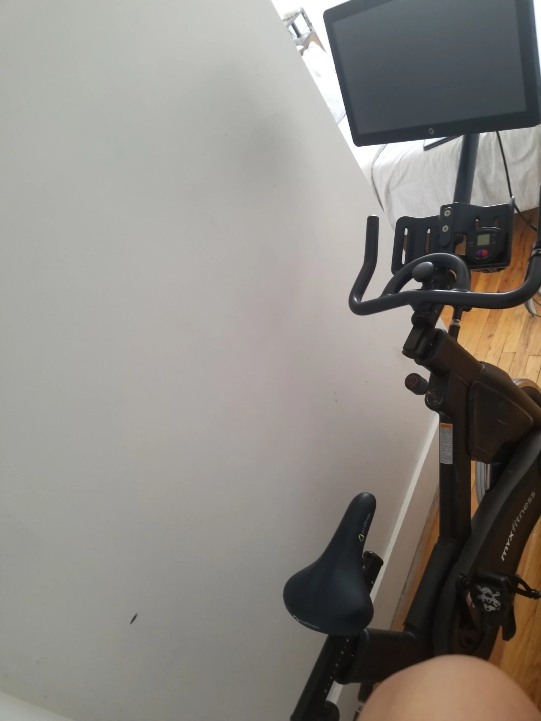 MYX Fitness Stationary Bike with Screen - photo 2