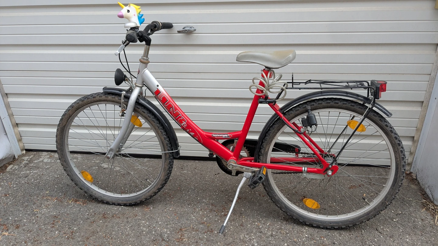 Red and Silver Girls Bike - photo 5