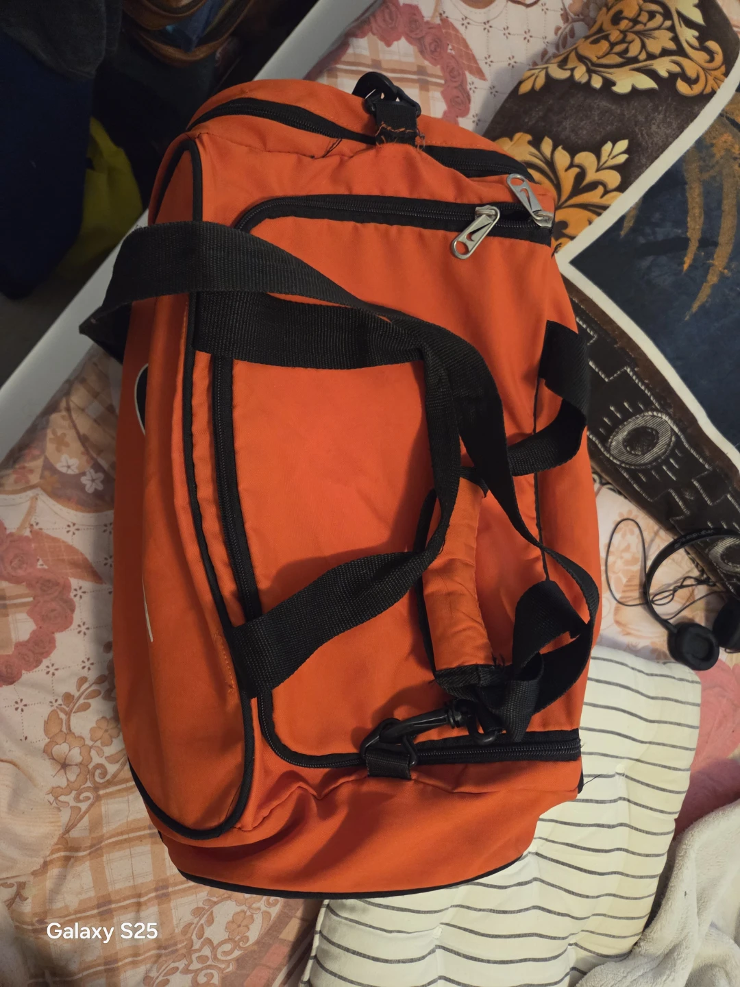 Nike Orange Duffle Bag - photo 2