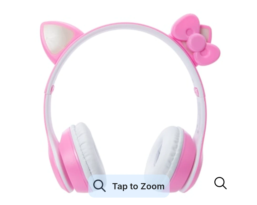 Hello Kitty Wireless Light-Up Headphones