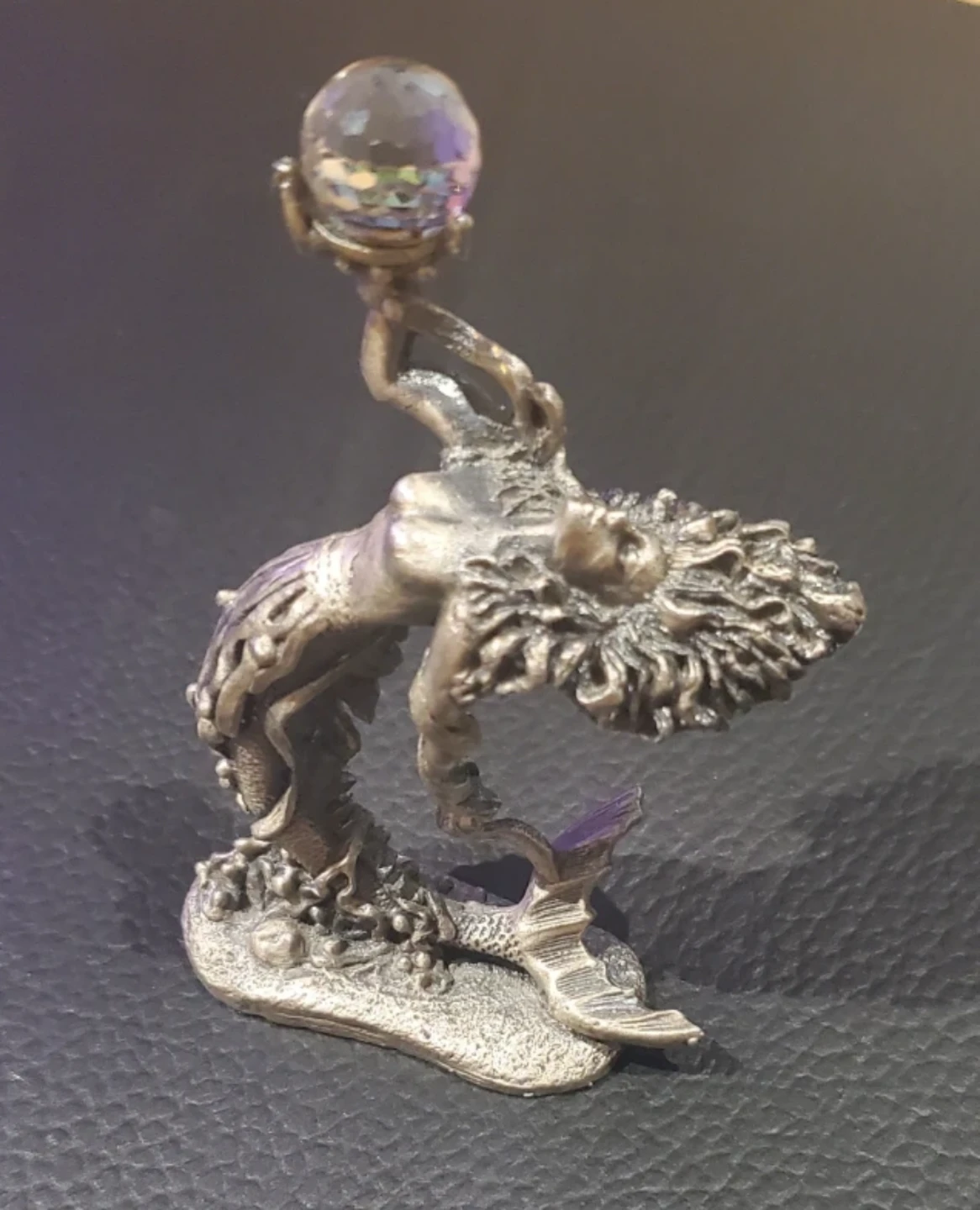 The Siren by Royal Doulton Pewter Figurine - photo 5