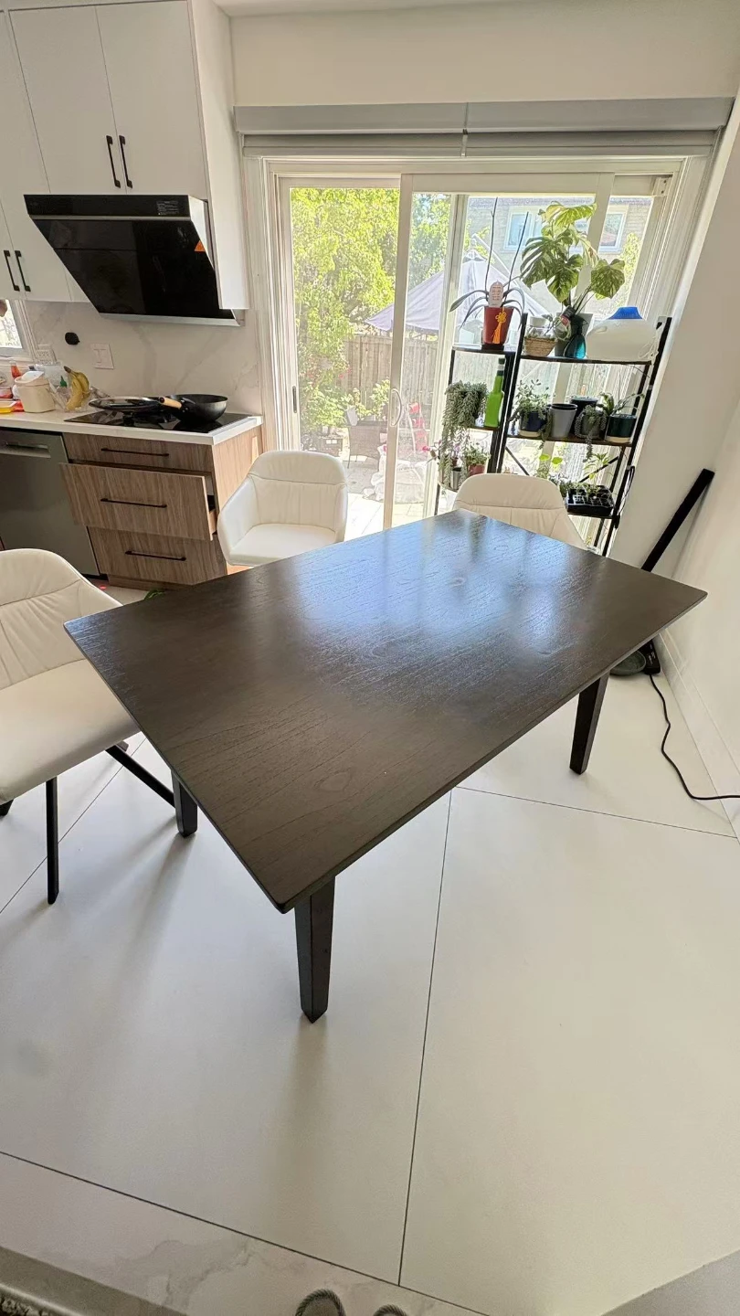 Dark Wood Dining Table - photo 2