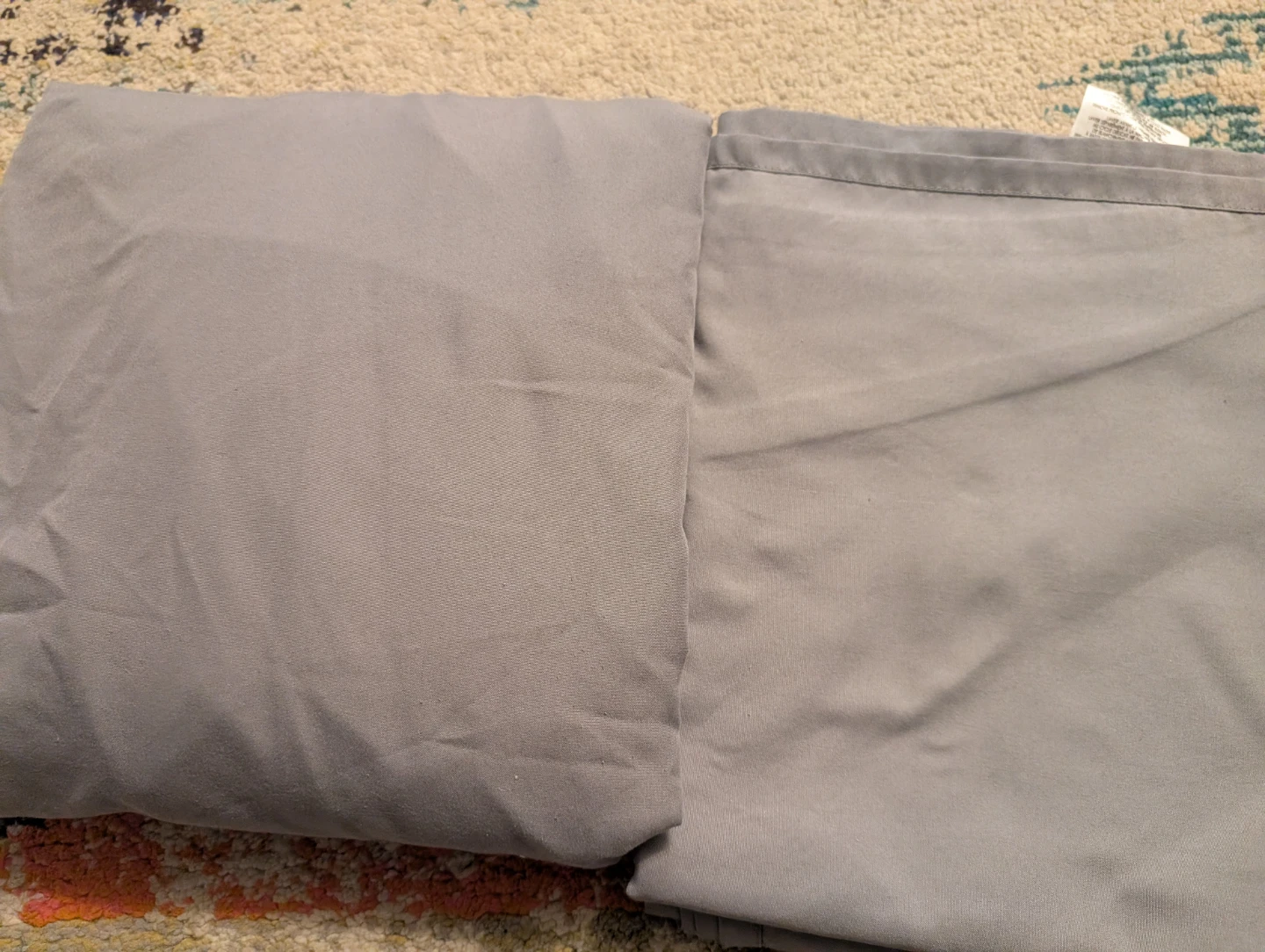 Queen bed sheet set - grey - photo 3
