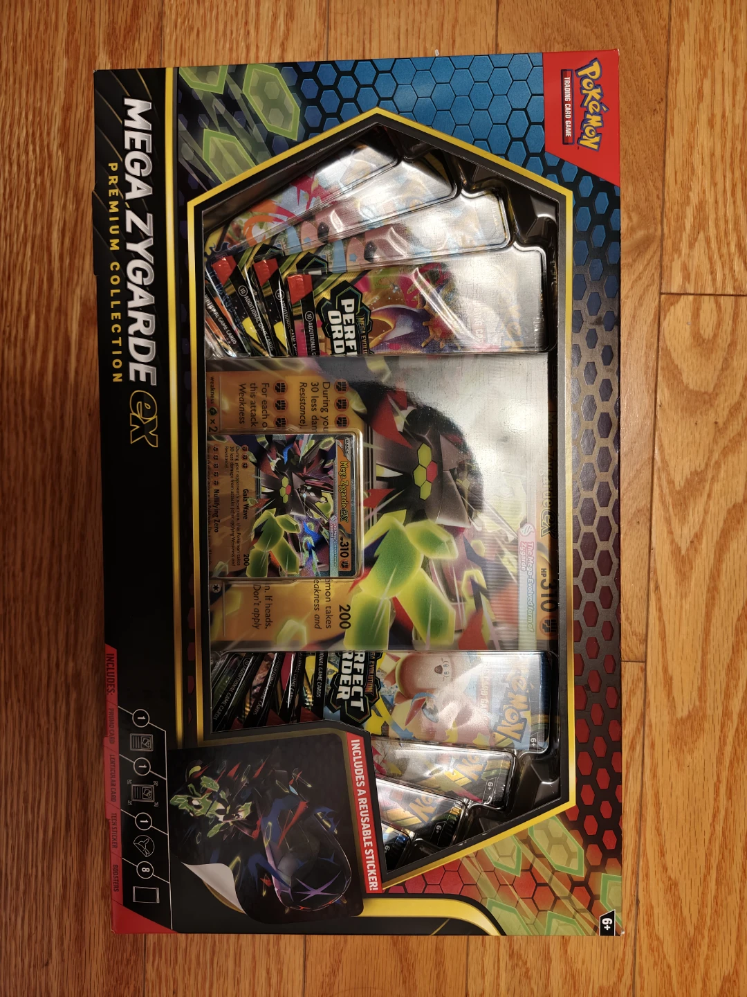 Pokemon Mega Zygarde EX Premium Collection Trading Card Game Box