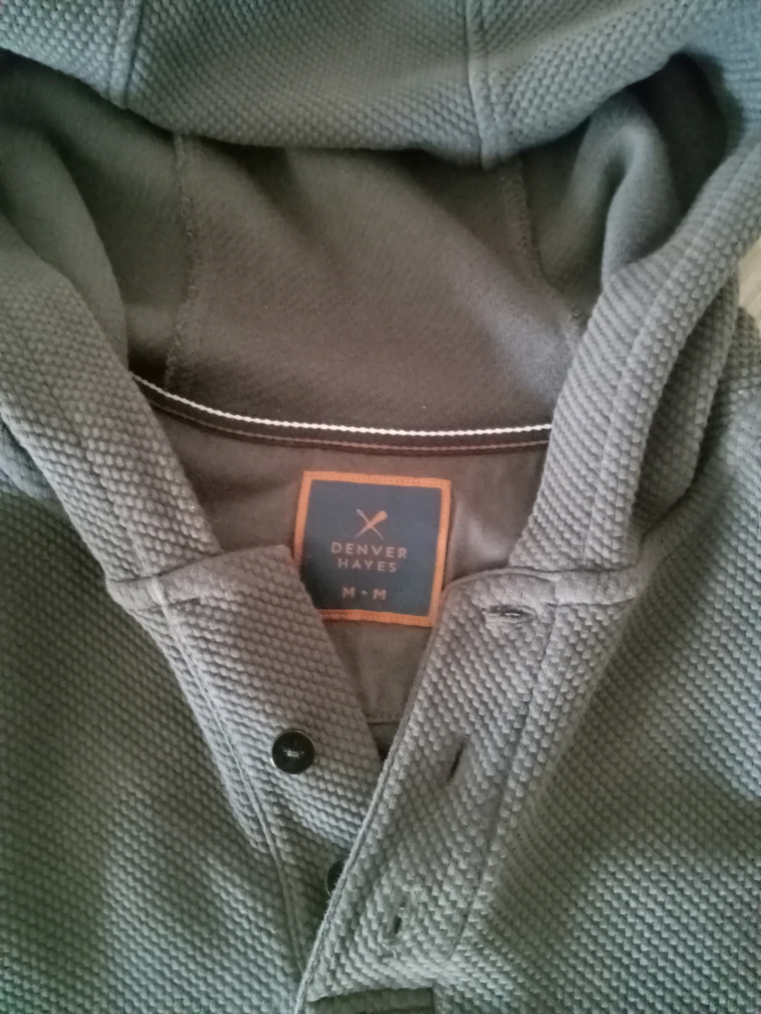 Denver Hayes Men's Grey Hoodie M/M - photo 2