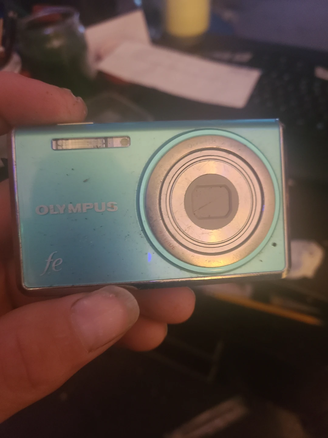 Olympus fe Digital Camera - Teal