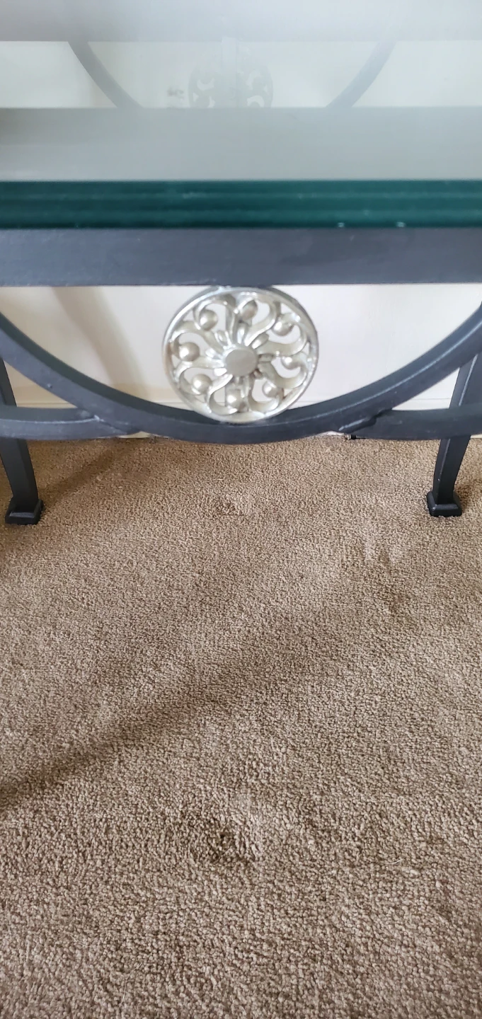 Plate Glass End Table - photo 2