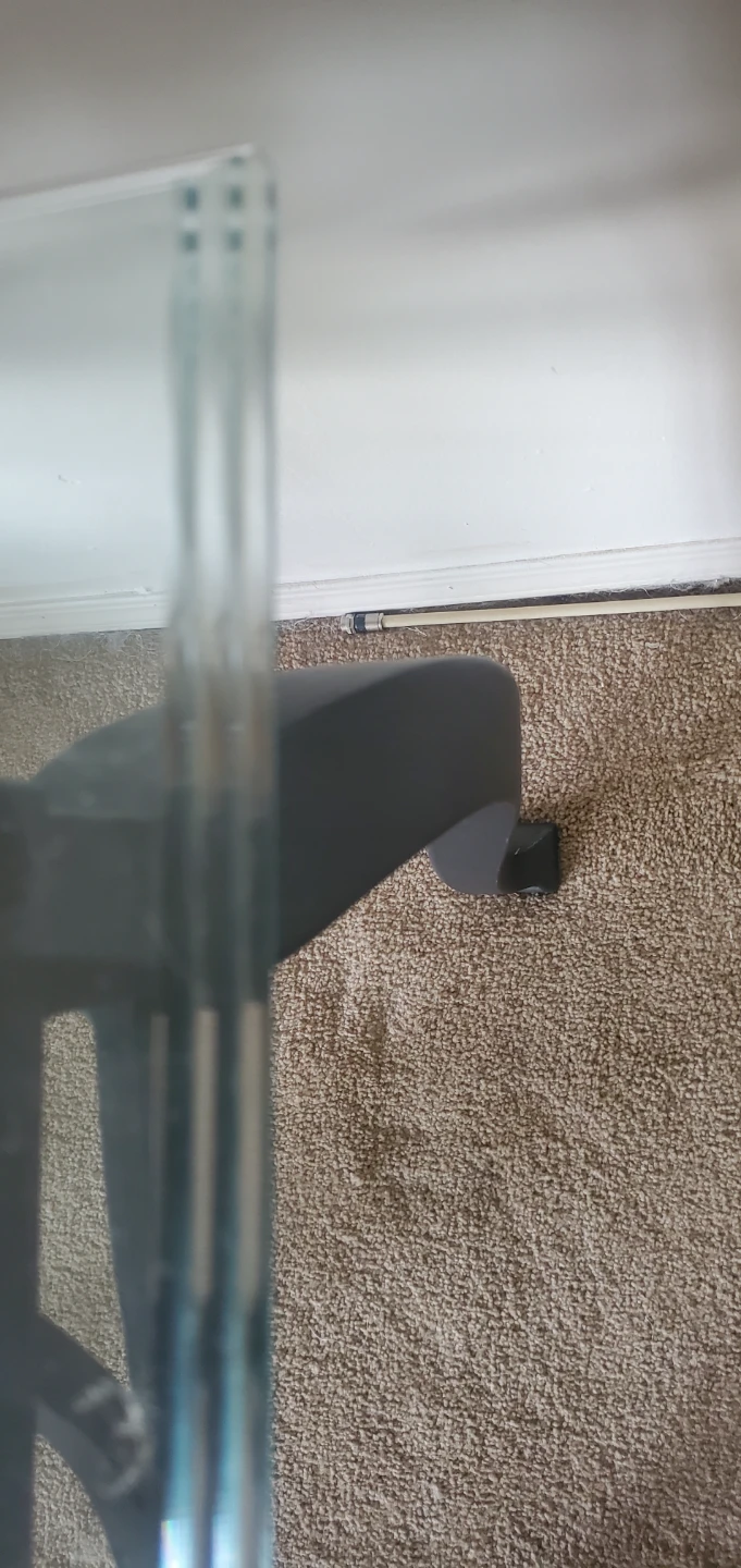 Plate Glass End Table - photo 3