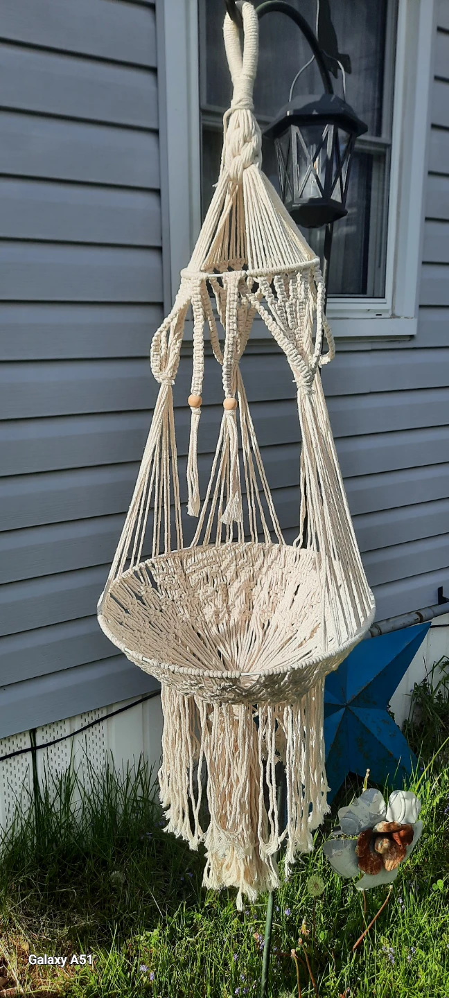 Macrame Hanging Chair/ Cat Bed