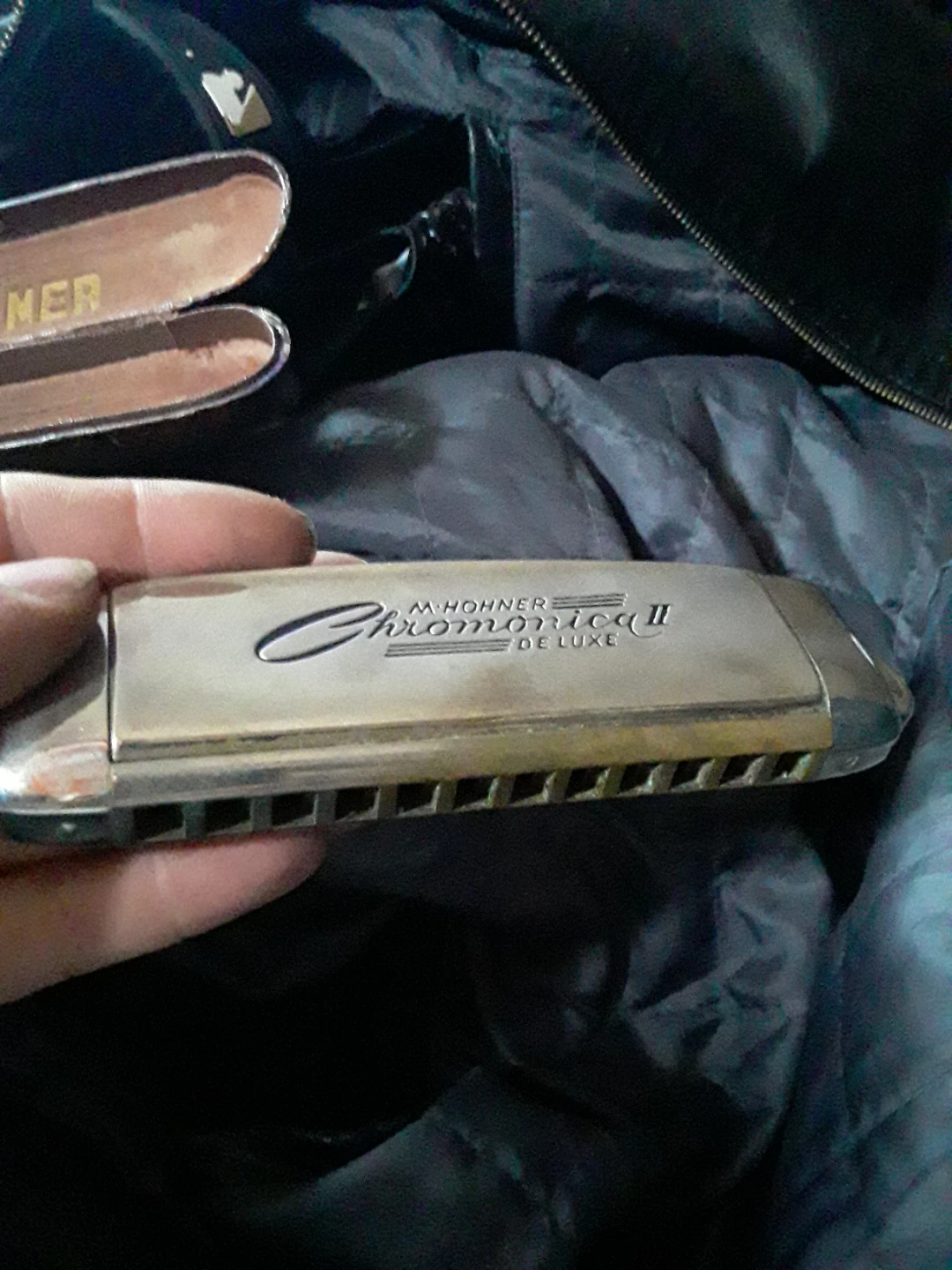 Hohner Chromonica II Deluxe Harmonica - photo 3