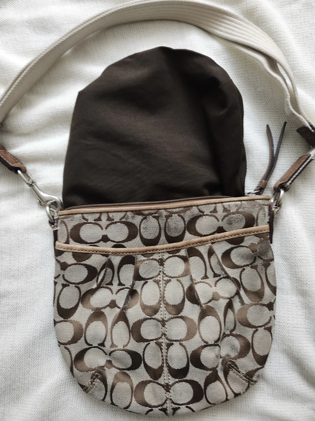 Coach Monogram Canvas Crossbody Bag - photo 3