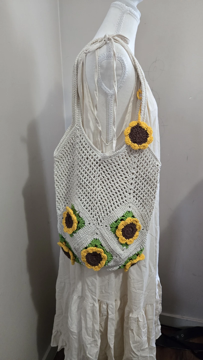 Handmade Crochet Tote Bag