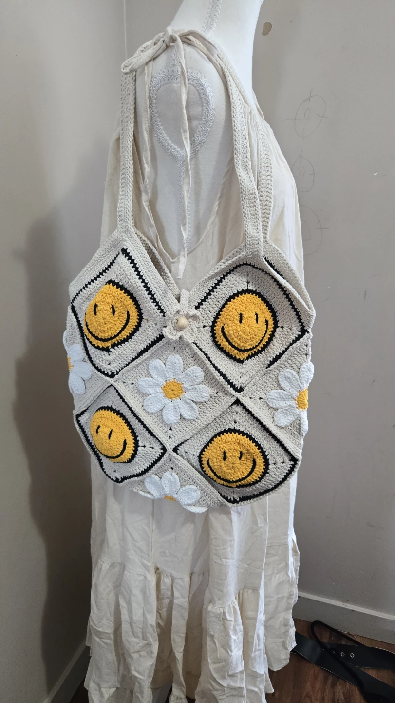 Handmade Crochet Tote Bag - photo 4