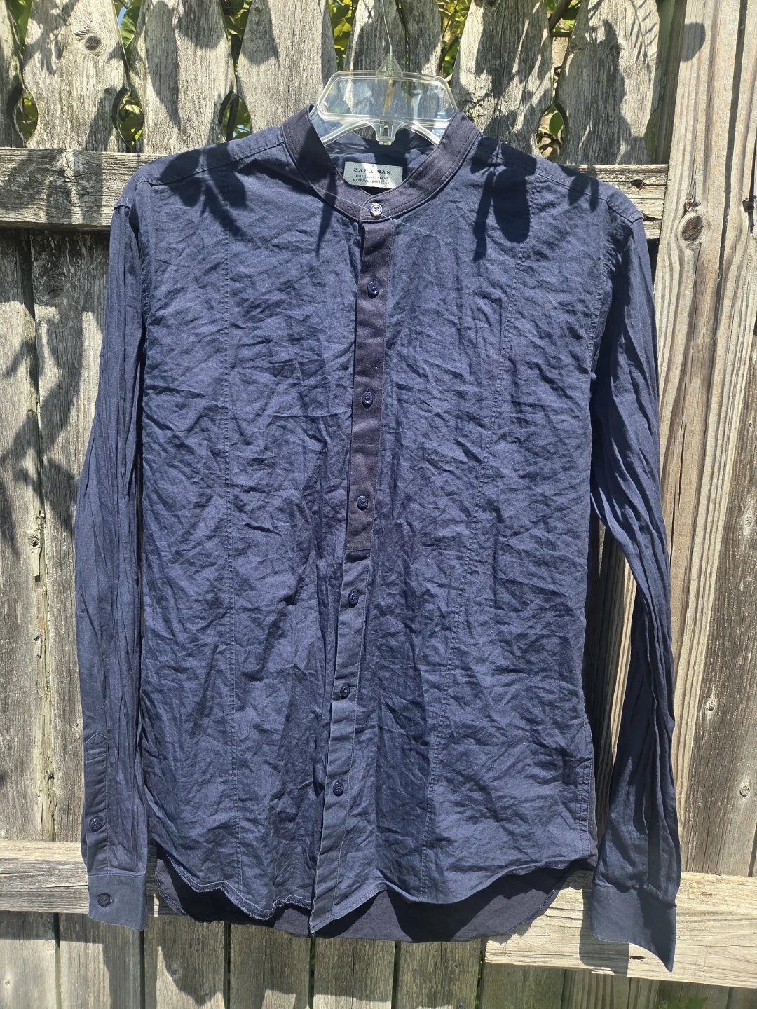 Zara Man Long Sleeve Button-Up Shirt