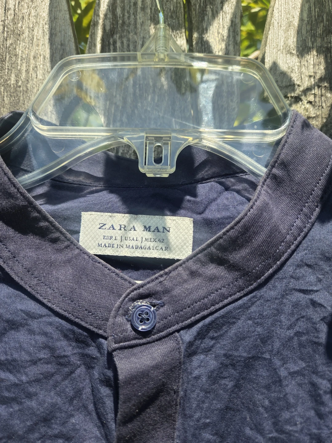 Zara Man Long Sleeve Button-Up Shirt - photo 3