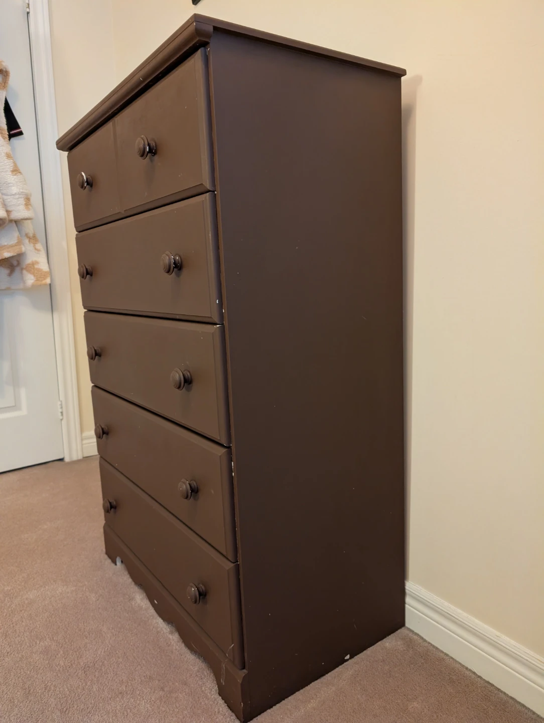 Brown 6-Drawer Dresser - photo 2