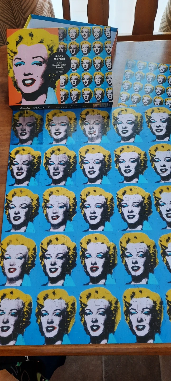 Double-Sided "Marilyn" Puzzle. Galison, 500pc. - photo 3