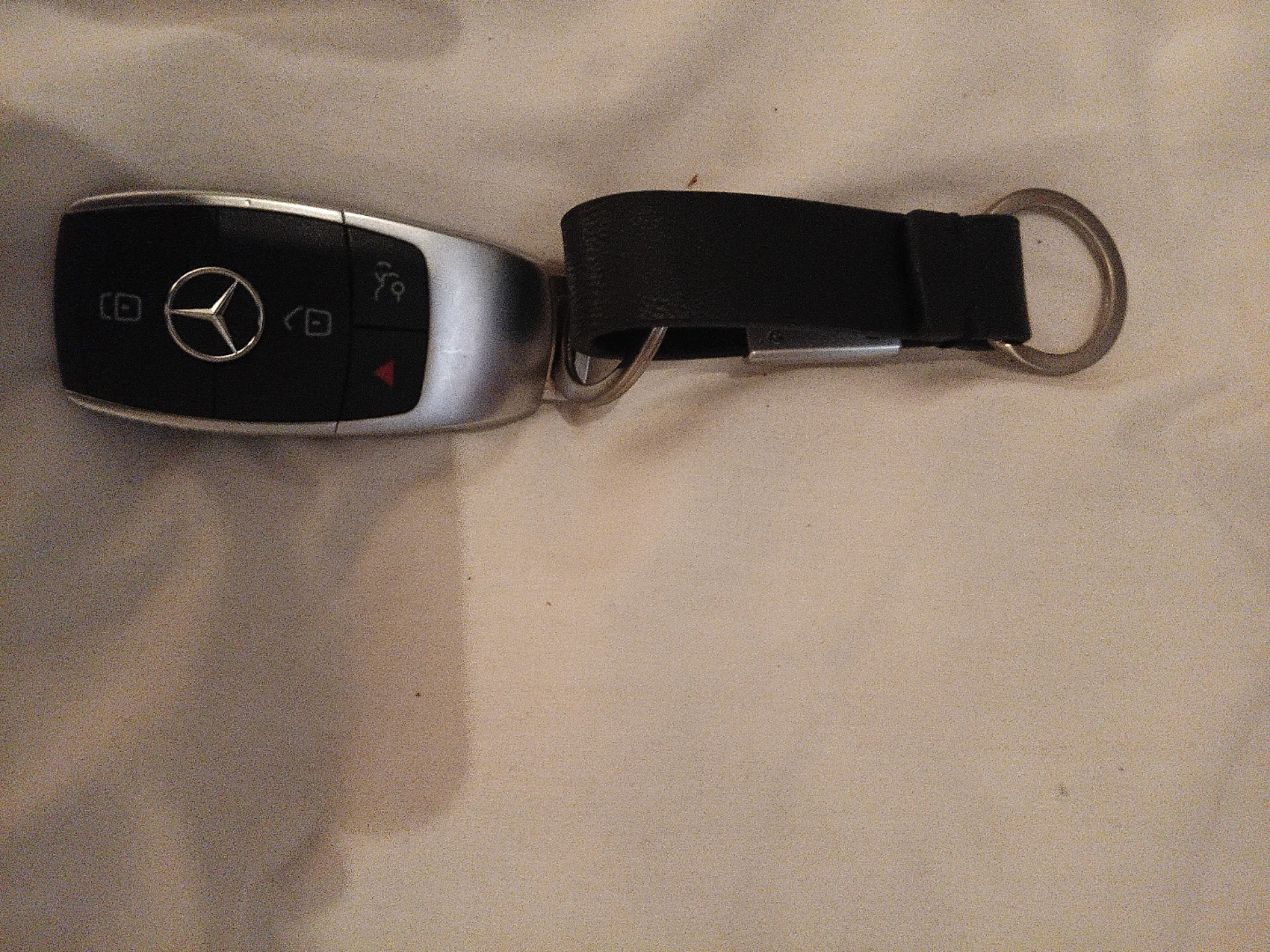 Mercedes-Benz Key Fob with Leather Strap