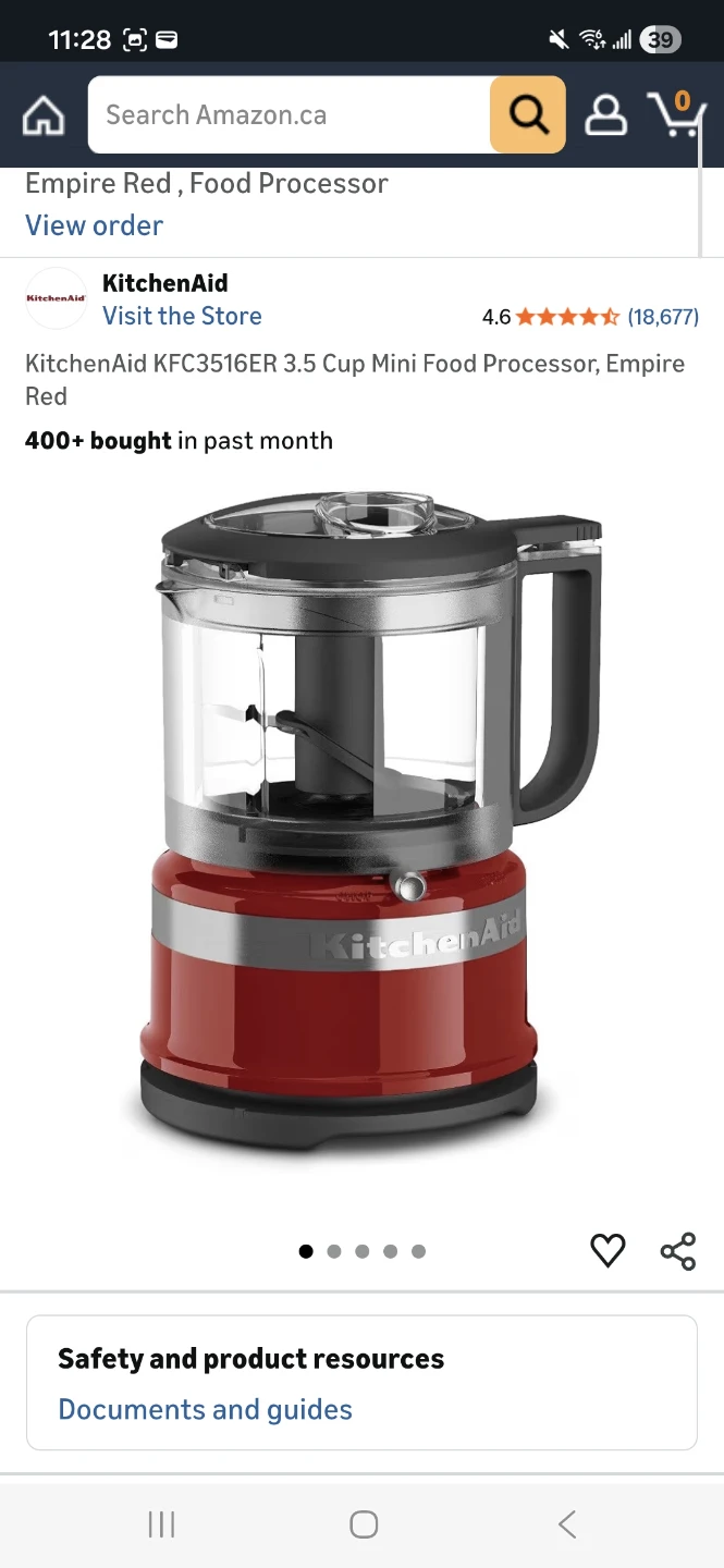 Kitchenaid food processor - photo 3