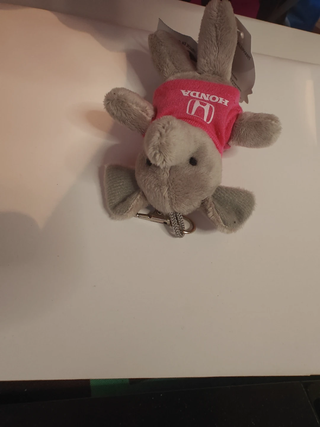 Honda Elephant Plush Keychain - photo 2