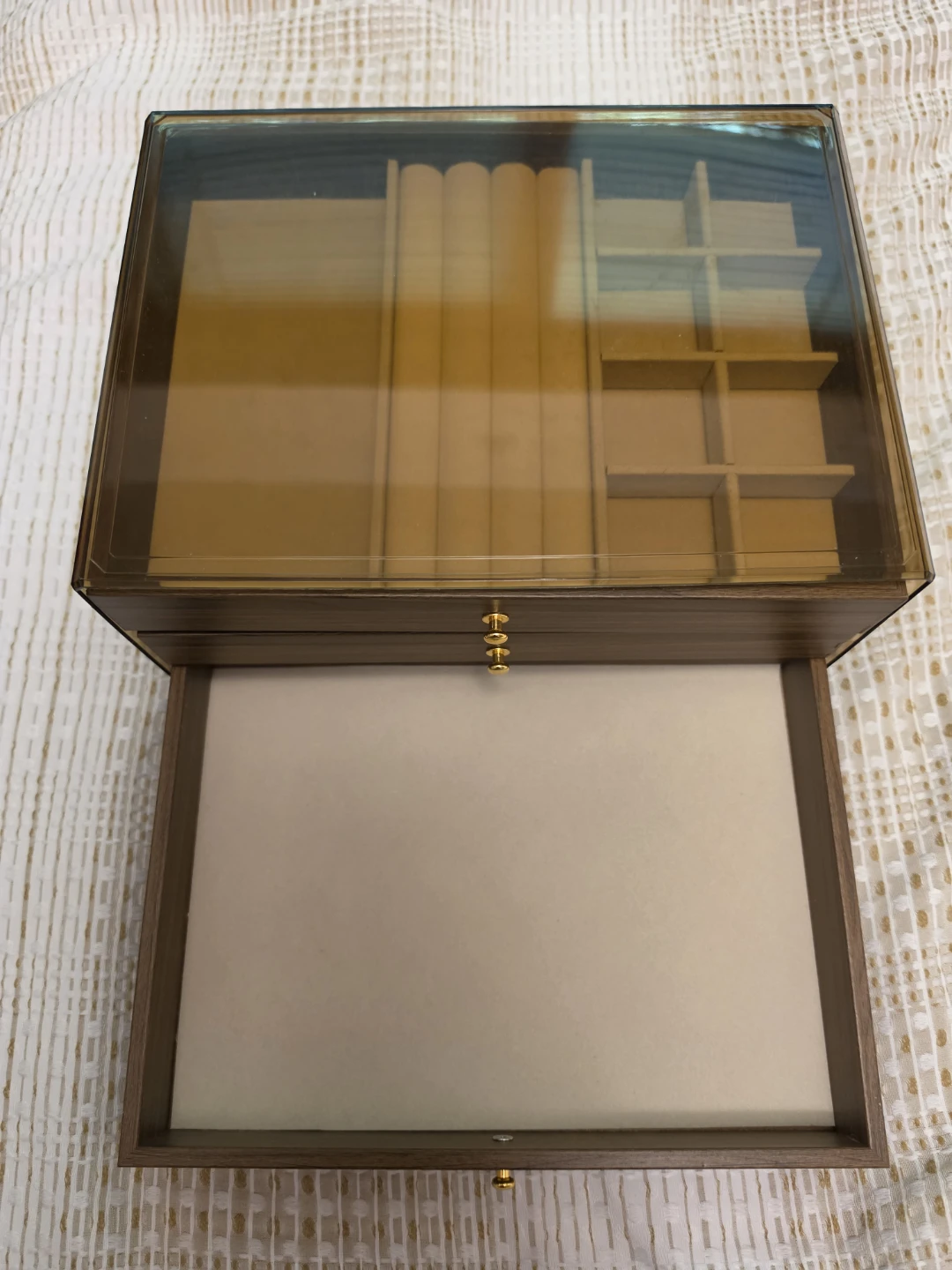 3 tier Jewelry Organizer Box with Drawers - photo 2