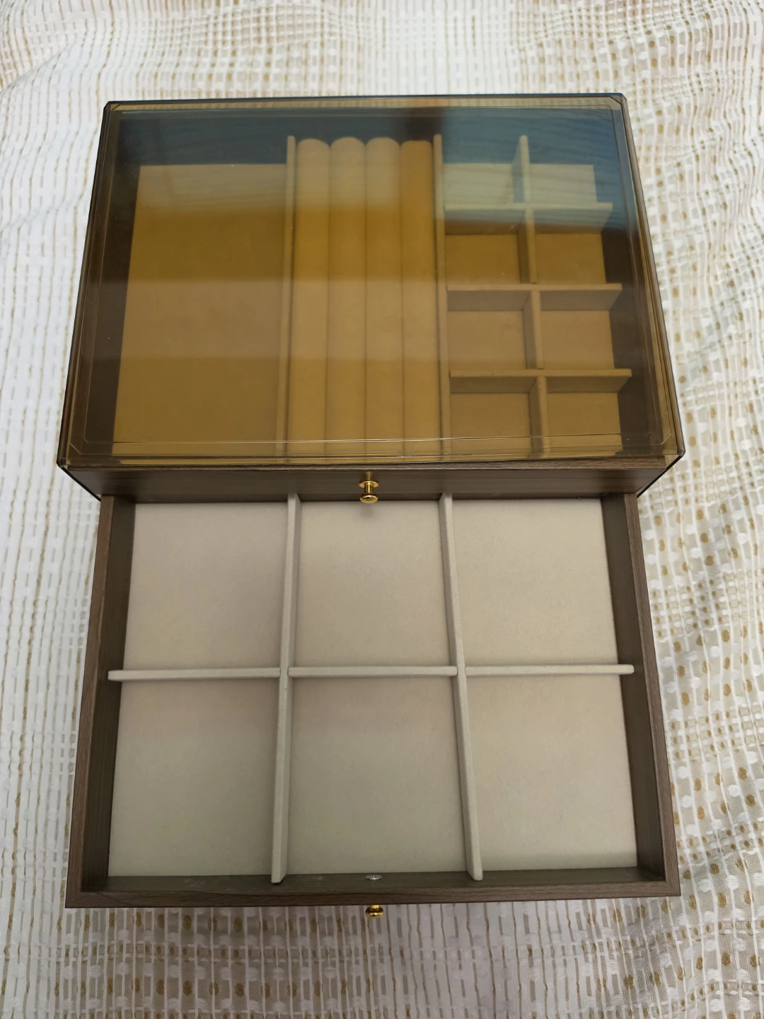 3 tier Jewelry Organizer Box with Drawers - photo 3