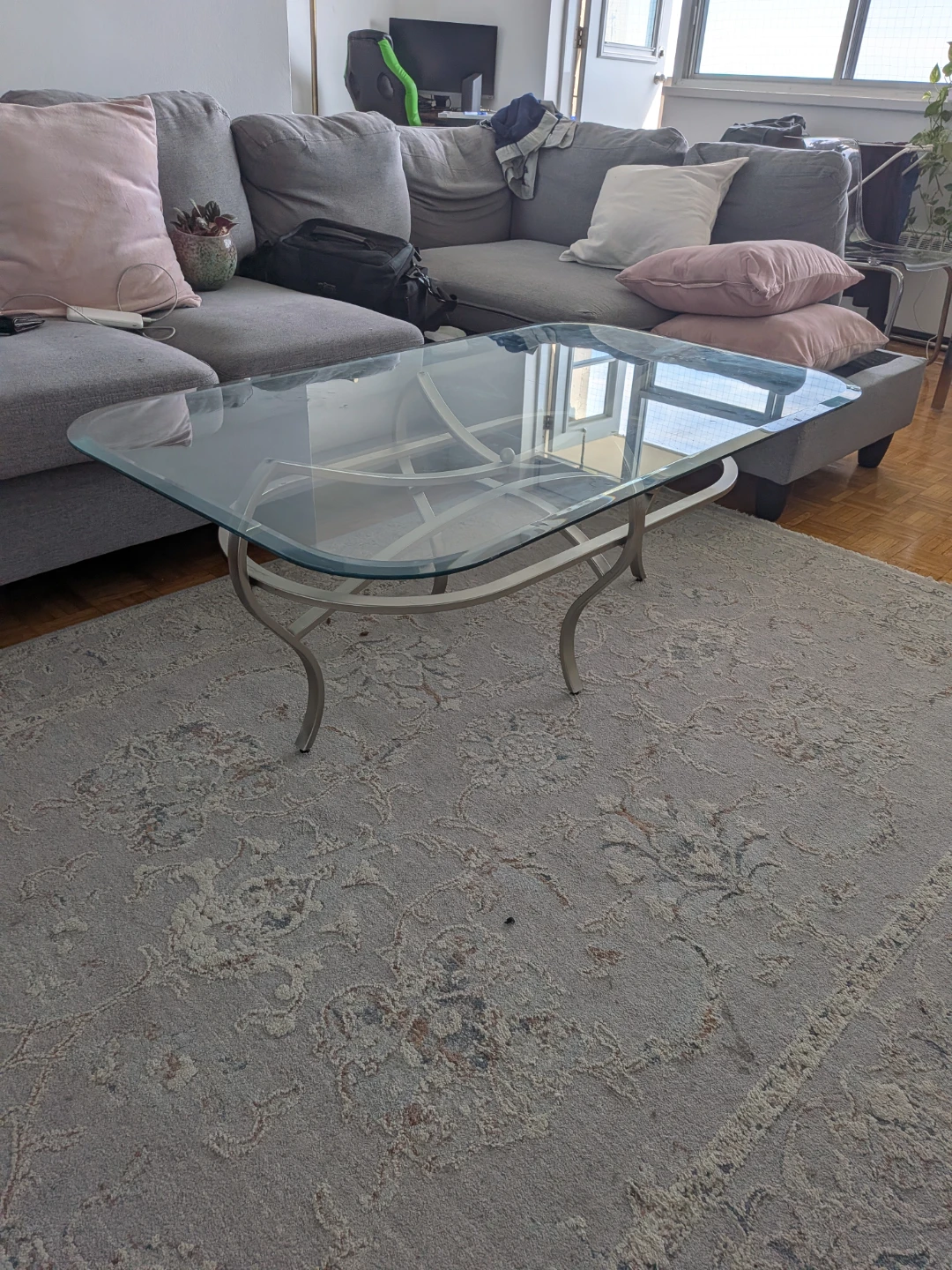 Glass Coffee Table - photo 2
