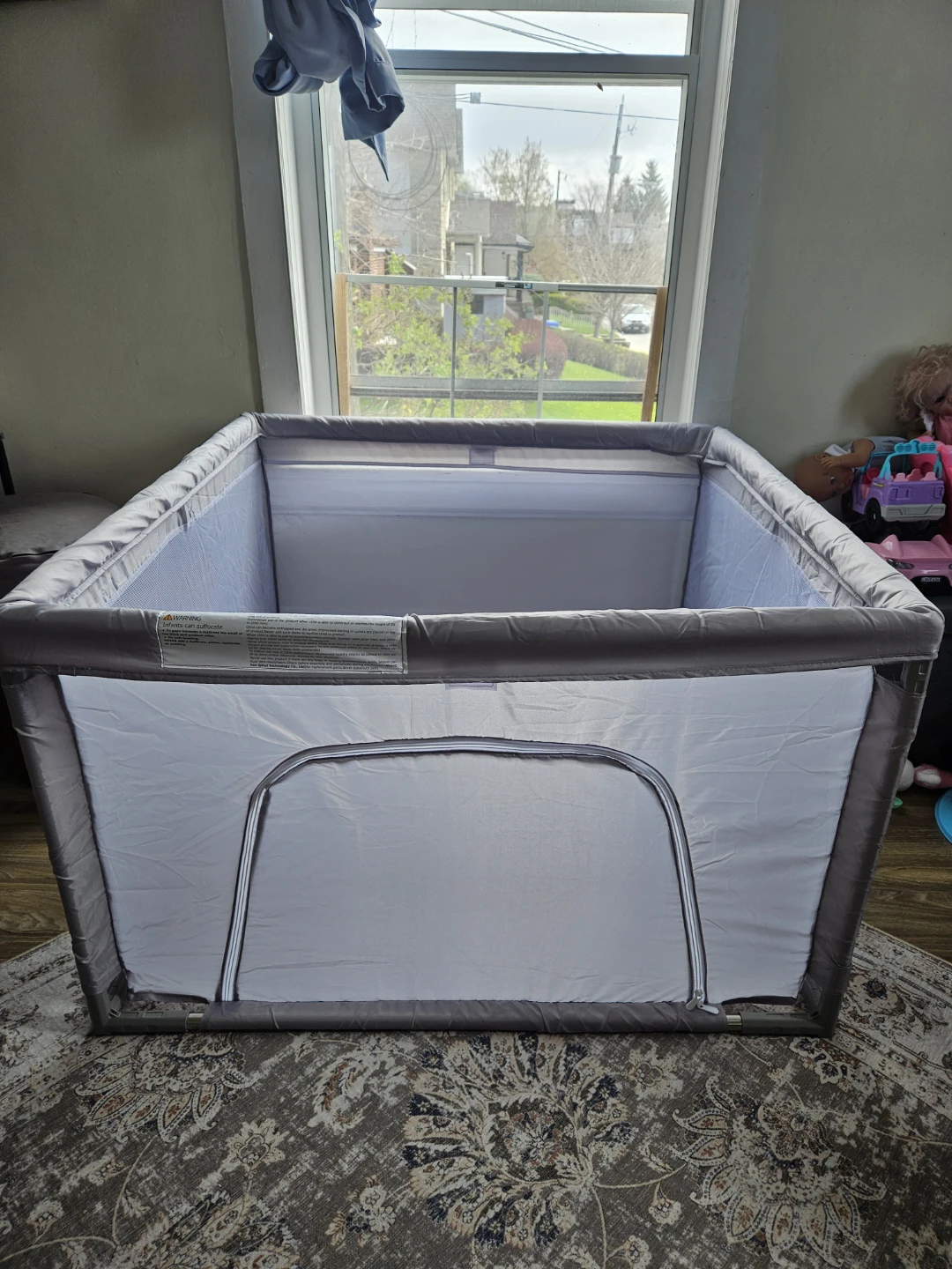 Grey Playpen 40 by 40