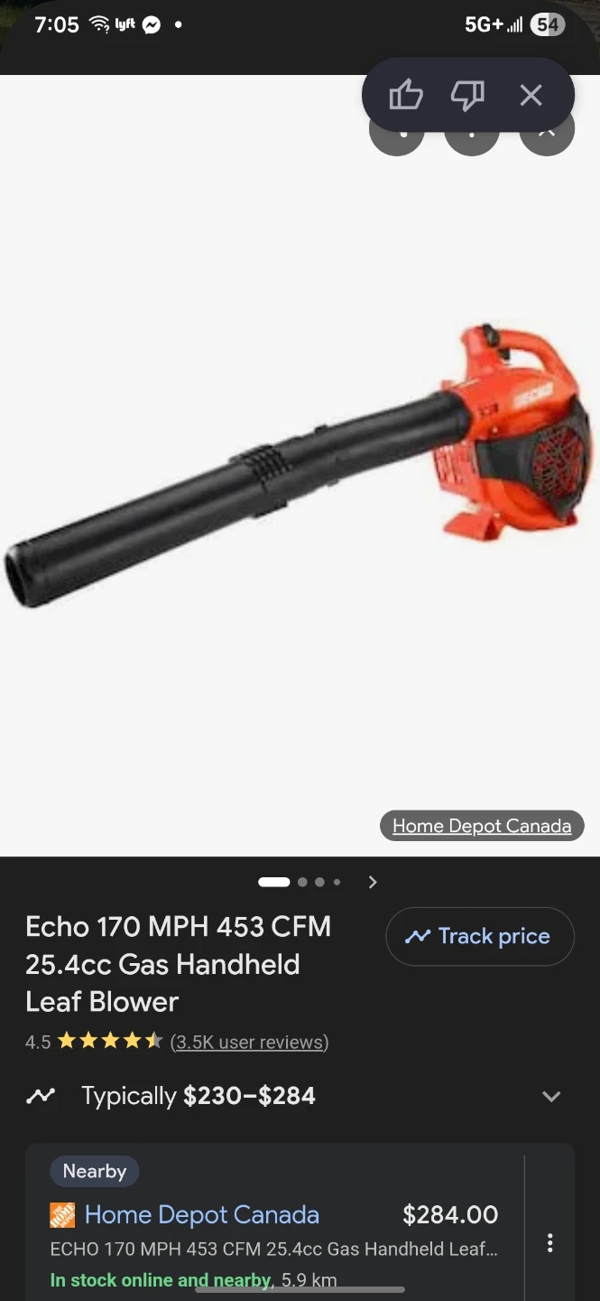 Echo PB-2520 Gas Handheld Leaf Blower