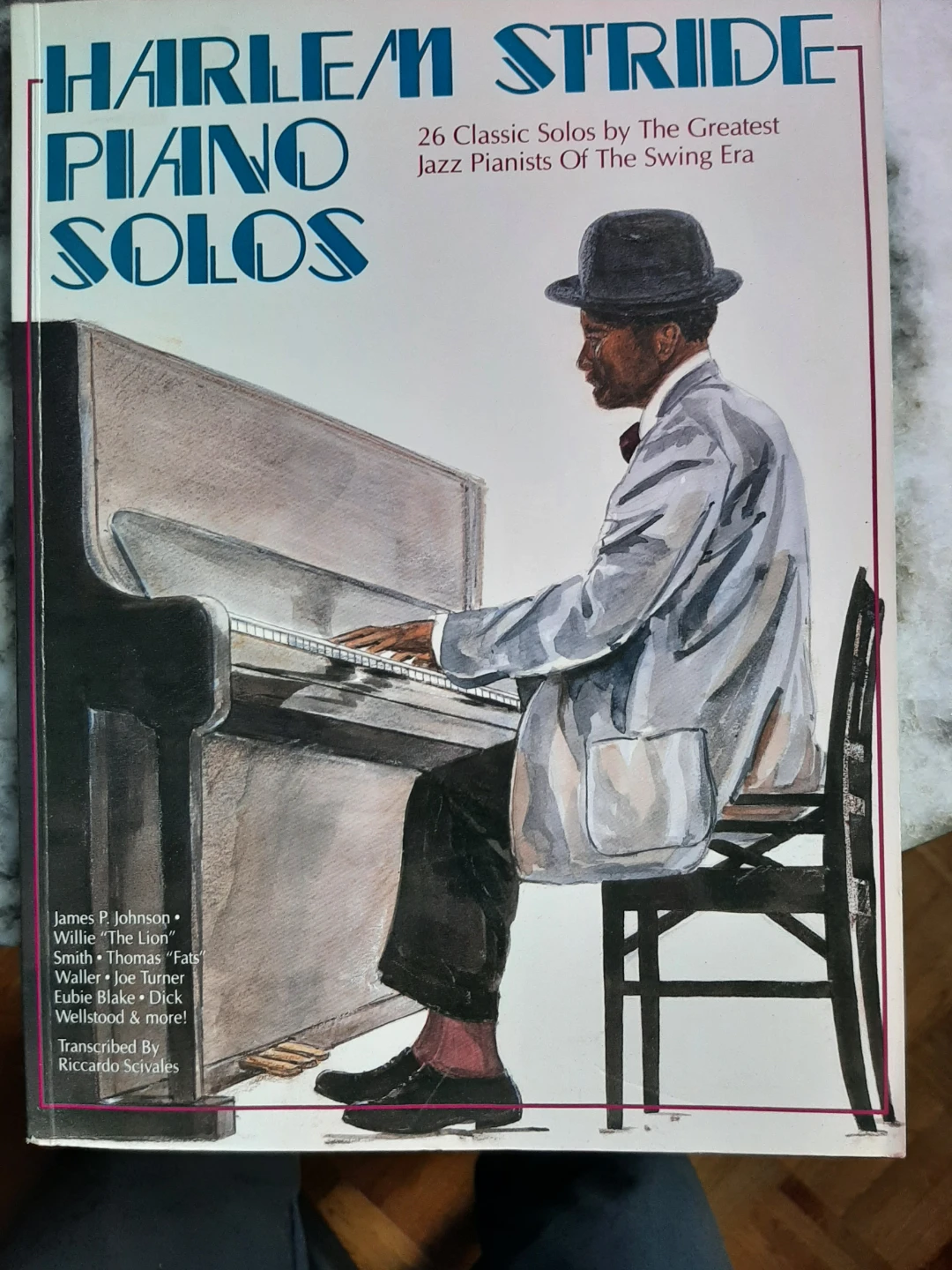 Harlem Stride Piano Solos Sheet Music Book