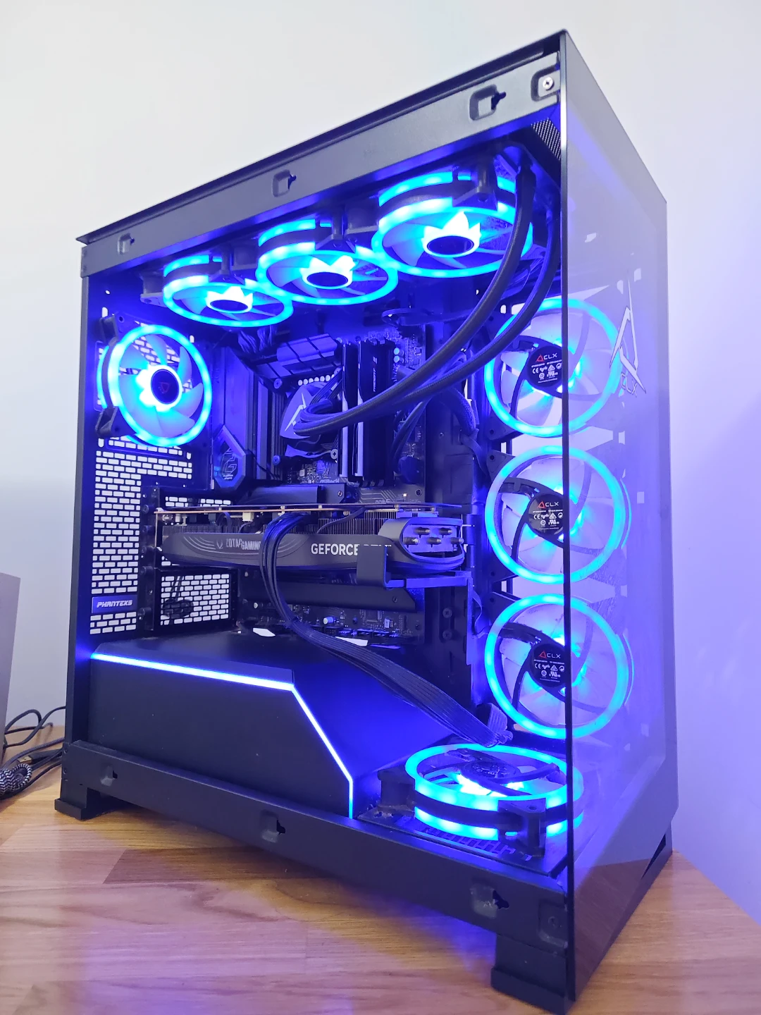 Gaming PC Computer with RTX 4080 GPU + I9-13900k CPU