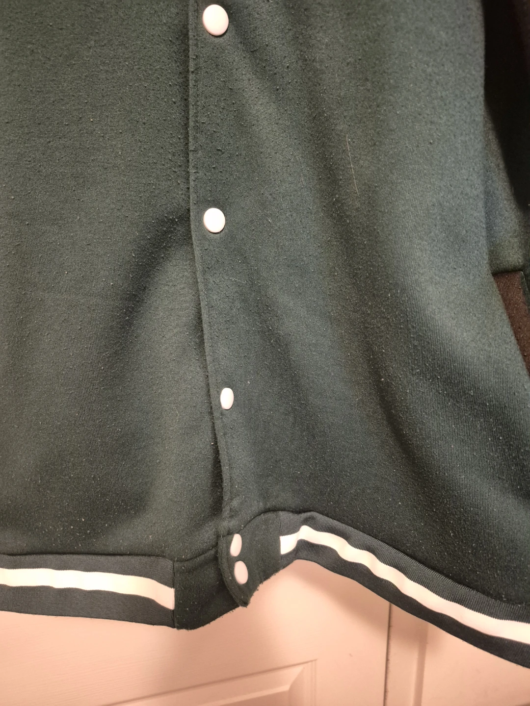 Varsity Jacket XL Dark Green/Black - photo 4