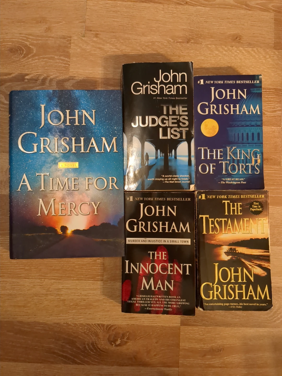 John Grisham Collection - 5 Novels for $15
