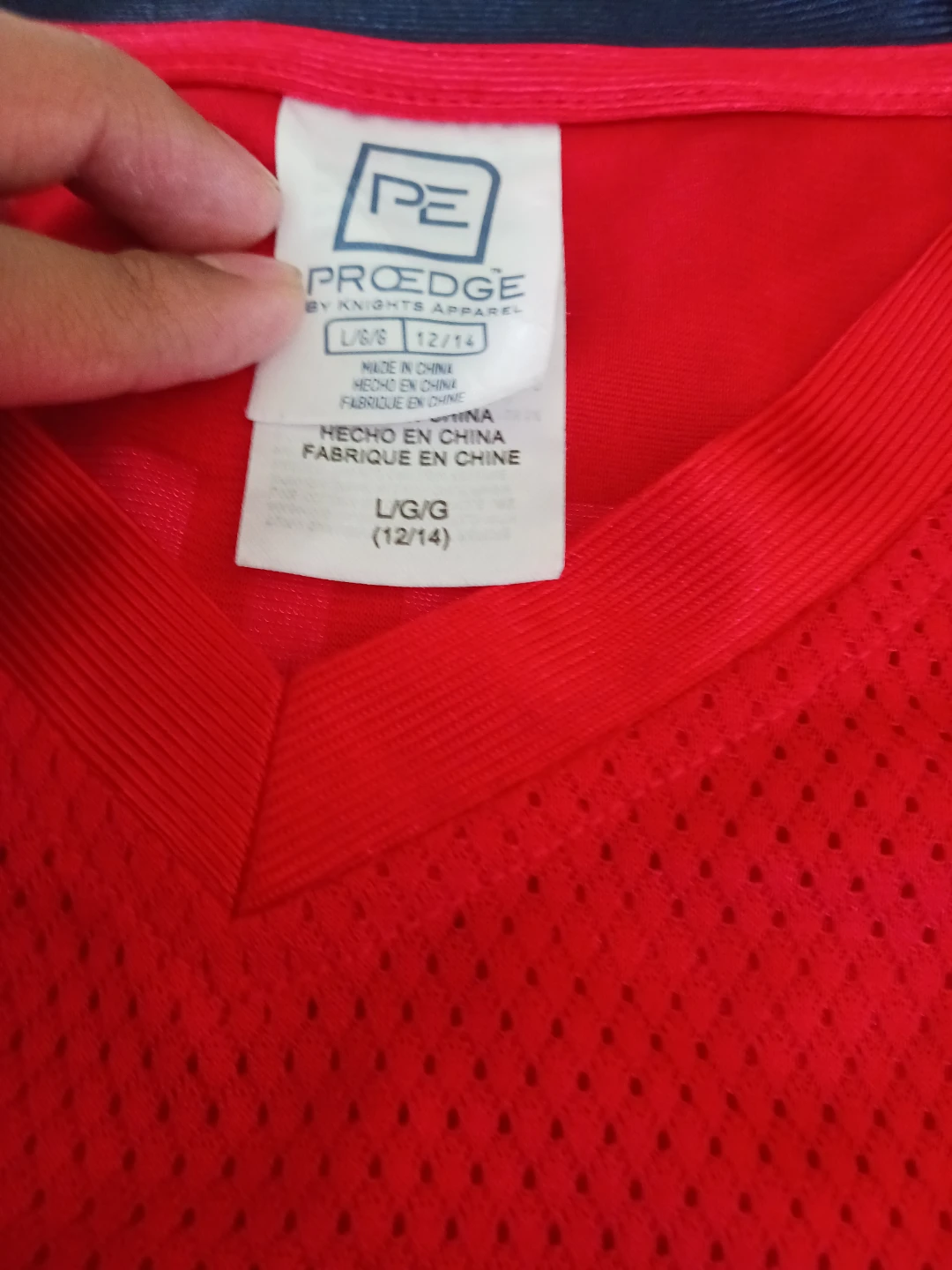 Ole Miss Rebels #1 Jersey - Pro Edge by Knights Apparel - photo 2