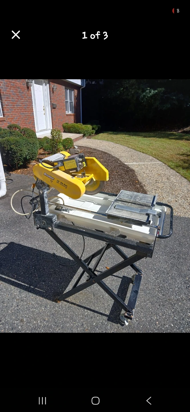 Brutus 18" Tile Saw 2HP Professional - photo 3