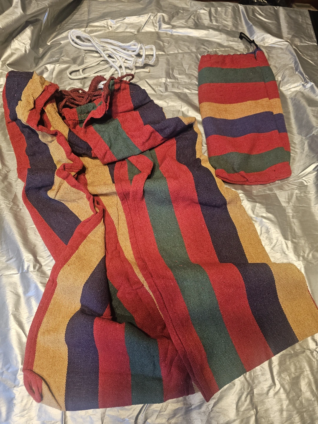Striped Hammock with Carry Bag - photo 2