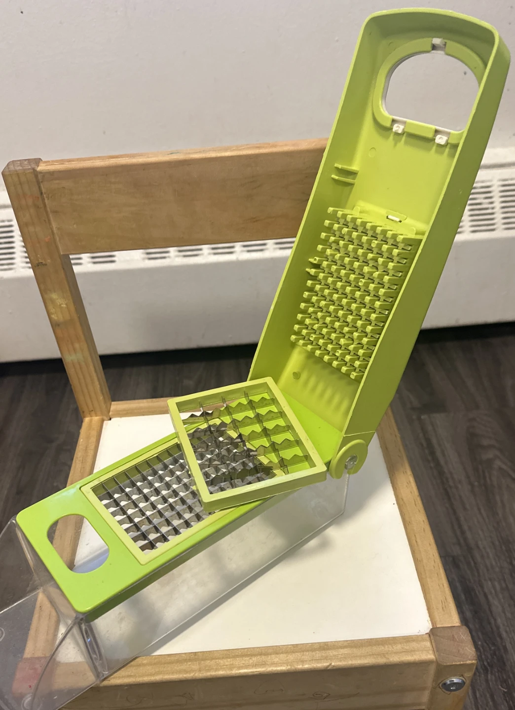 Lime Green Vegetable Chopper and Dicer