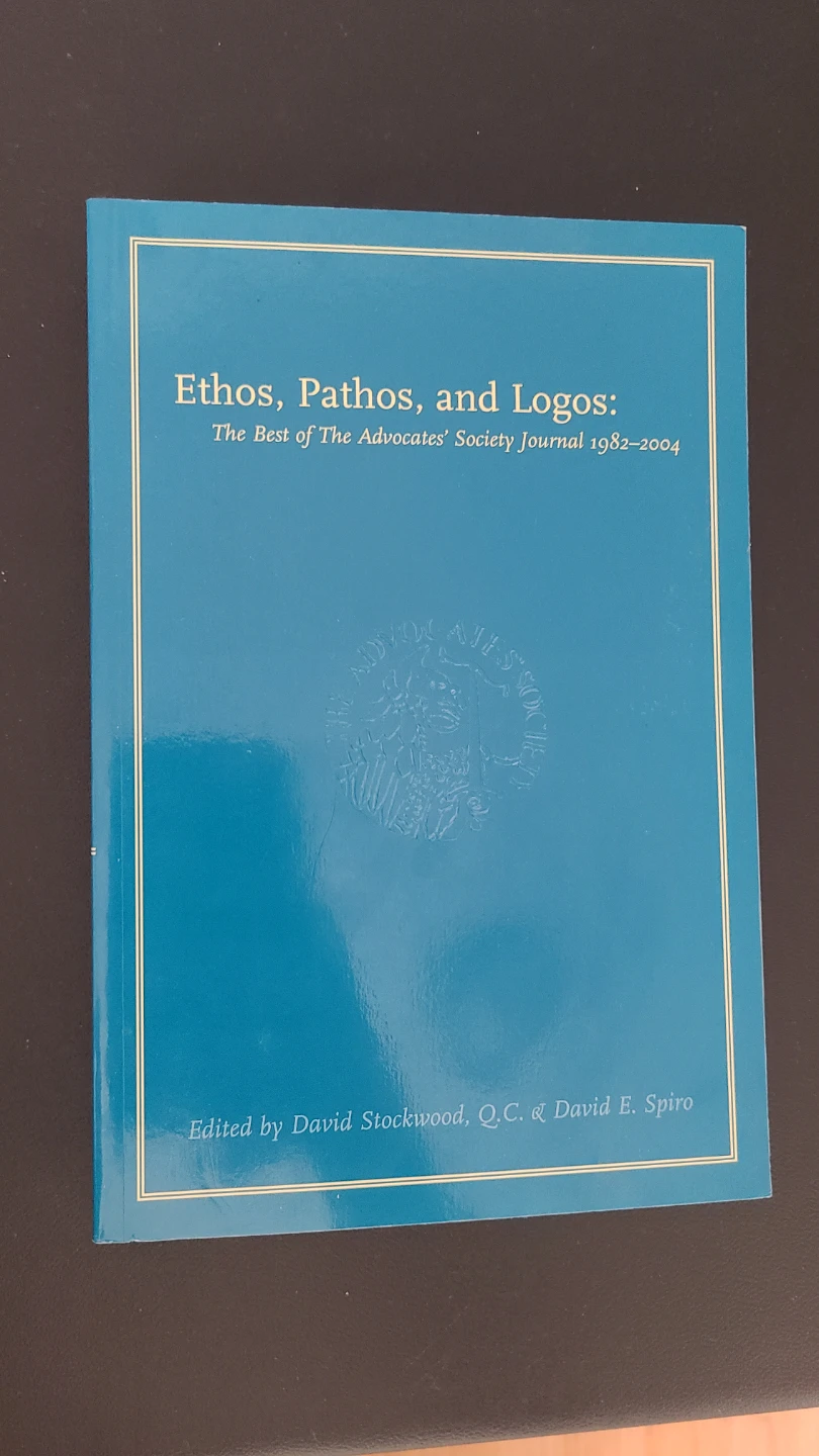 Ethos, Pathos, and Logos