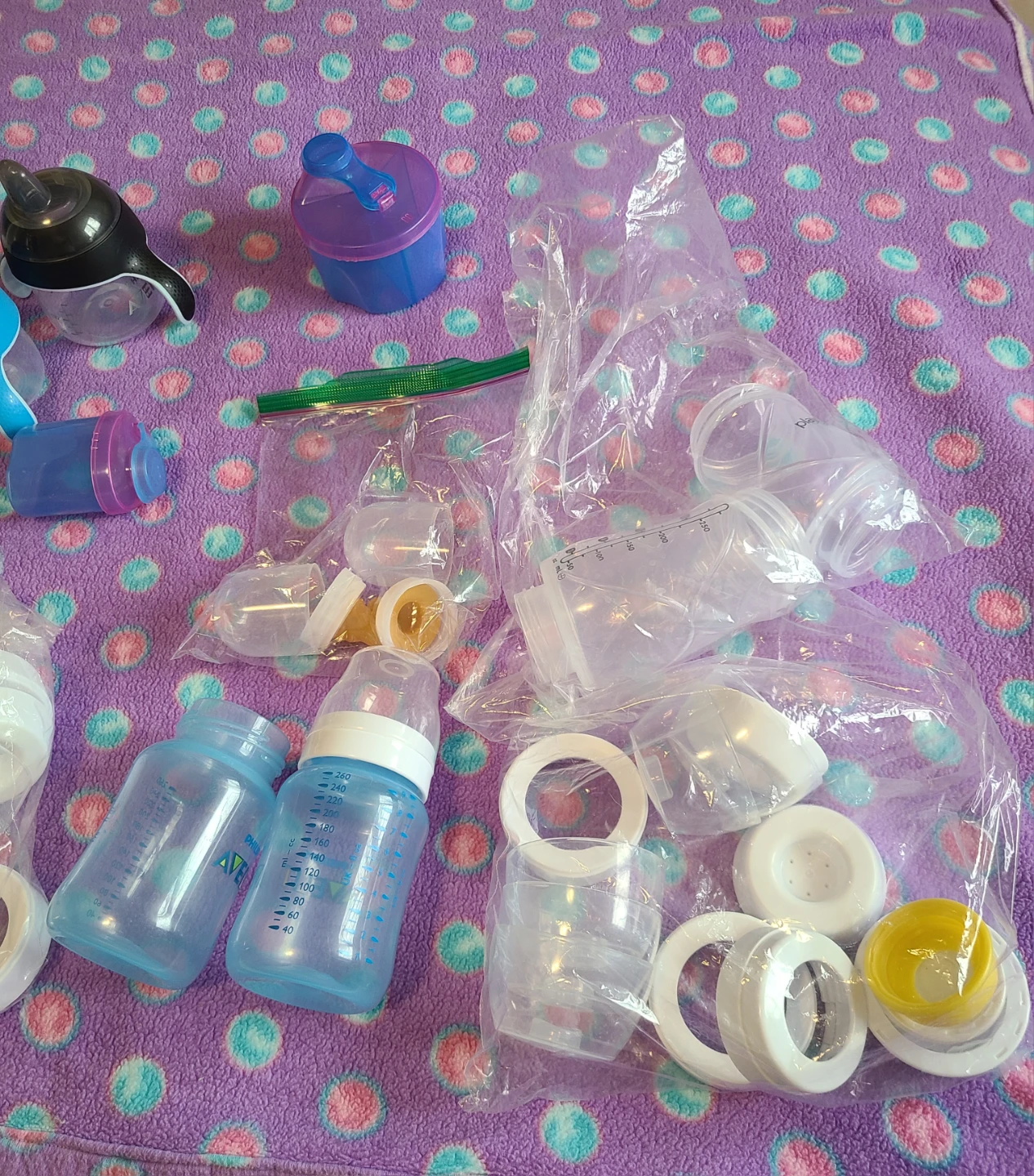 Munchkin Baby Bottle Drying Rack & Assorted Baby Bottles/Sippies - photo 3