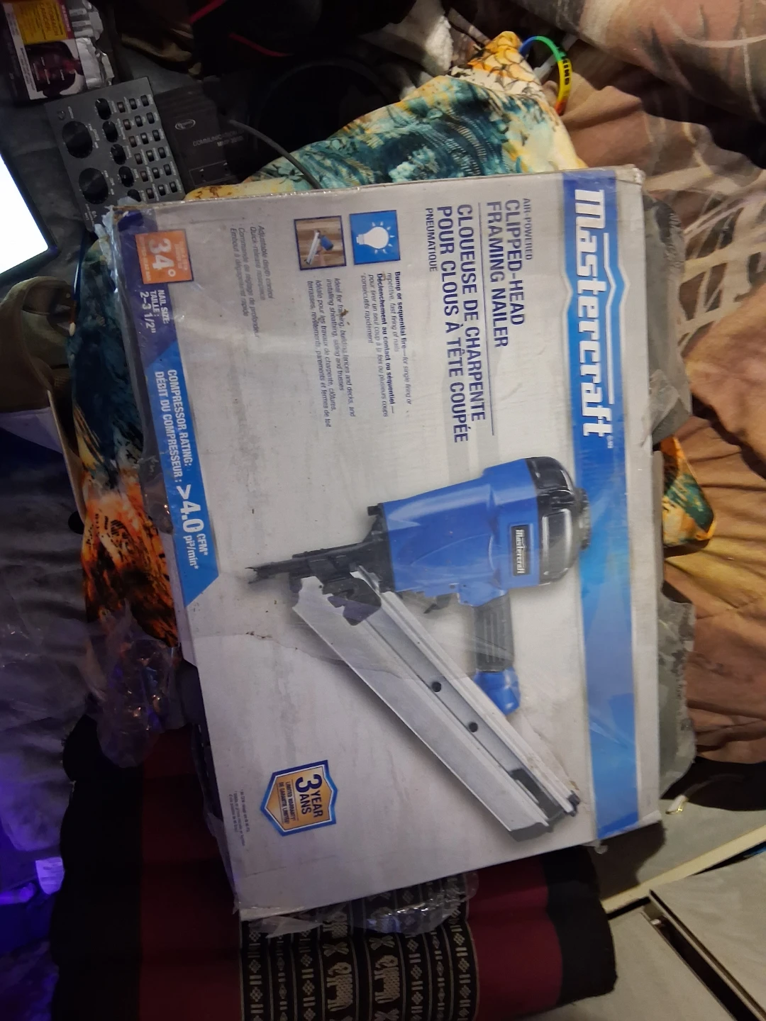 Mastercraft Clipped-Head Framing Nailer