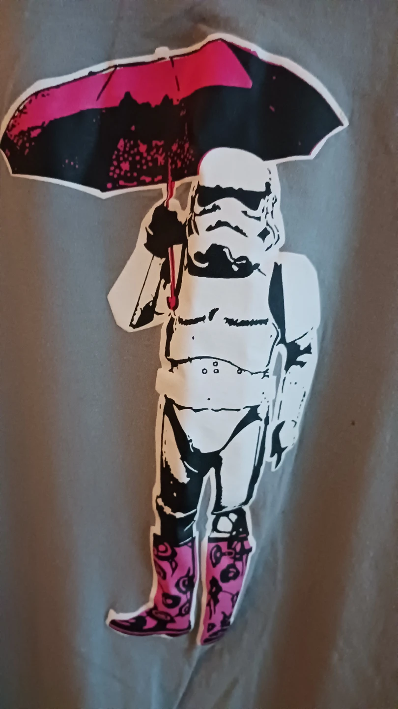 T-Shirt with Stormtrooper Graphic - photo 2